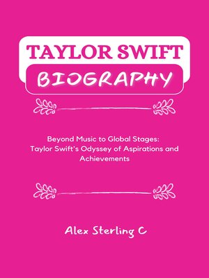 cover image of TAYLOR SWIFT BIOGRAPHY